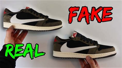 nike air force 1 low travis scott real vs fake|nike air force 1 counterfeit.